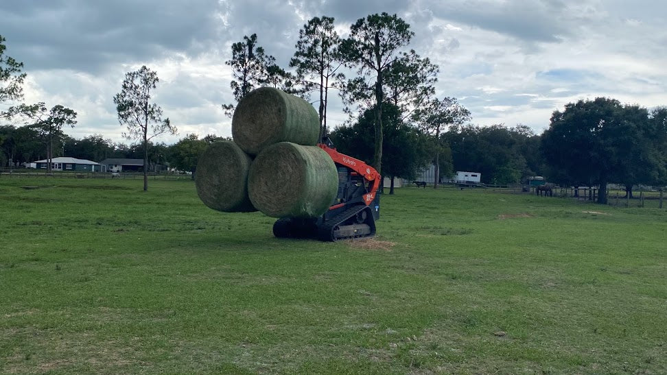 Alfalfa Hay - 1300 lb Round Bales - Nebraska - Semi-truck Load